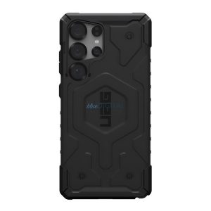 UAG PATHFINDER apărător din plastic protector de telefon (rezistență puternică la impact, bubble heel, anti-alunecare) BLACK Samsung Galaxy S25 Ultra (SM-S938)