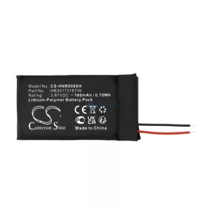 Baterie CAMERON SINO Li-Polymer (3.87V / 180mAh, compatibilă cu Huawei HB351731EFW) BLACK Huawei Band 7, Band 6