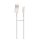 DEVIA cablu de date (USB - lightning, 10W, încărcător rapid, 100cm) ALB DEVIA cablu de date (USB - lightning, 10W, încărcător rapid, 100cm) ALB
