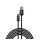 DEVIA GRACIOUS cablu de date (USB - Tip-C, 10W, încărcător rapid, 100cm, șiret) NEGRU DEVIA GRACIOUS cablu de date (USB - Tip-C, 10W, încărcător rapid, 100cm, șiret) NEGRU