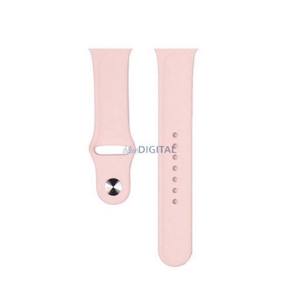 DEVIA DELUXE SPORT Strap (dimensiuni personalizate, mic, silicon, reglabil) ROSE COLOUR Apple Watch Series 5 40mm, Watch Series 4 40mm, Watch Series 3 38mm