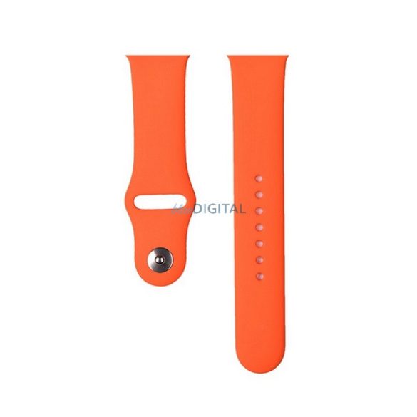 DEVIA DELUXE SPORT Strap (custom fit, large, silicon, adjustable) NARANSSÁRGA Apple Watch Series 5 44mm, Watch Series 4 44mm, Watch Series 3 42mm