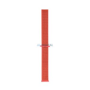 DEVIA DELUXE SPORT3 Curea (dimensiune personalizată, mică, textilă, reglabilă) NARANSSÁRGA Apple Watch Series 5 40mm, Watch Series 4 40mm, Watch Series 3 38mm