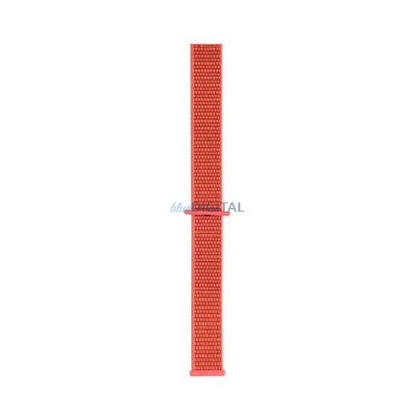 DEVIA DELUXE SPORT3 Curea (dimensiune personalizată, mică, textilă, reglabilă) NARANSSÁRGA Apple Watch Series 5 40mm, Watch Series 4 40mm, Watch Series 3 38mm