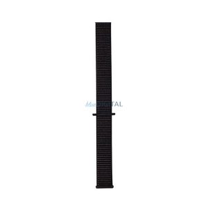DEVIA DELUXE SPORT3 curea (dimensiune personalizată, mare, textilă, reglabilă) BLACK Apple Watch Series 5 44mm, Watch Series 4 44mm, Watch Series 3 42mm