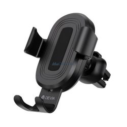   Suport auto DEVIA GRAVITY (pentru ventilație, gravitație, 360°, 10W, wireless, dimensiune 4-6.5") NEGRU