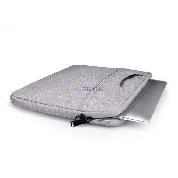 DEVIA JUSTYLE geantă de mână în picioare LAPTOP/NOTEBOOK/TABLET (universal, textil, curea de mână, dimensiune 15-16,2") NEGRU