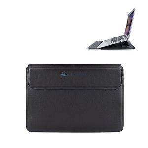 Geantă DEVIA reclinabilă, efect piele LAPTOP/NOTEBOOK/TABLET (universal, desktop, ultra-subțire, dimensiune 13.3") BLACK