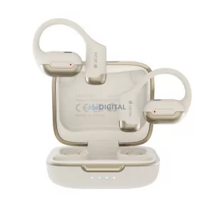 DEVIA PRO1 căști bluetooth Stereo (v5.3, TWS, microfon, clip-on + încărcător)