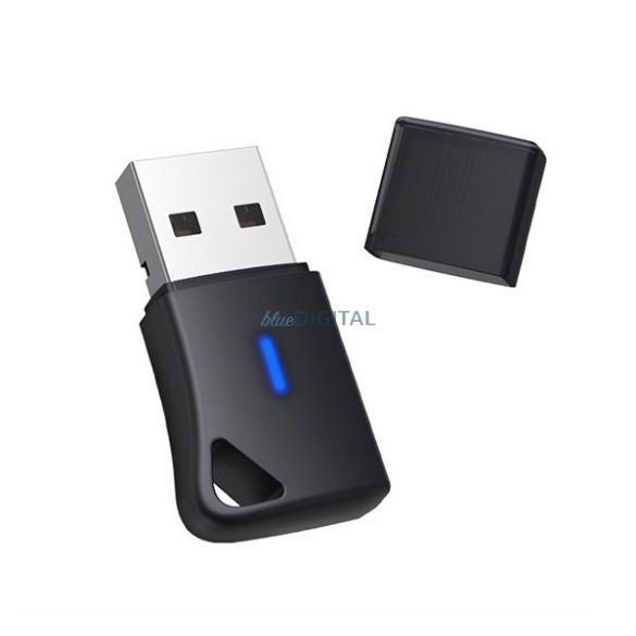 BASEUS BA04+ adaptor bluetooth (USB, v5.4, mini) NEGRU