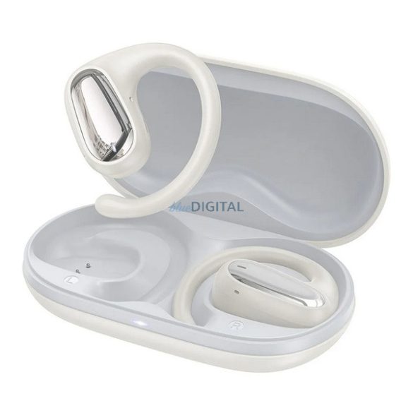HOCO EA4 bluetooth earphone STAREO (v5.3, TWS, in-ear, microfon + încărcător) ALB