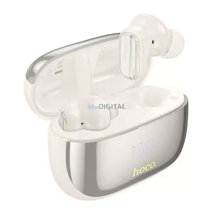 Căști bluetooth HOCO EQ20 Stereo (v5.4, TWS, microfon, afișaj LED, anulare activă a zgomotului + încărcător)