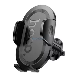   Suport auto HOCO H53 (pentru ventilație, automat, 360°, dimensiune 4.5-7") NEGRU