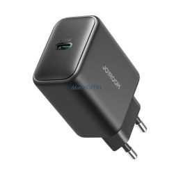   Încărcător de rețea JOYROOM cu priză Type-C (45W, GaN, încărcător rapid PD 3.0) NEGRU