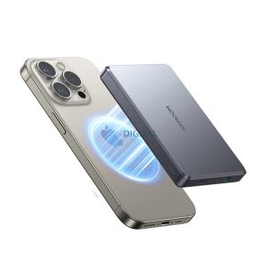 JOYROOM JR-PBM08 PRO încărcător de urgență cu priză Type-C (10000mAh, 25W, încărcător rapid PD, indicator LED) GREY