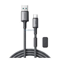   JOYROOM UNLIMITED cablu de date (USB - Tip-C, 3A, încărcător rapid, 120cm + organizator magnetic de cablu) GREY