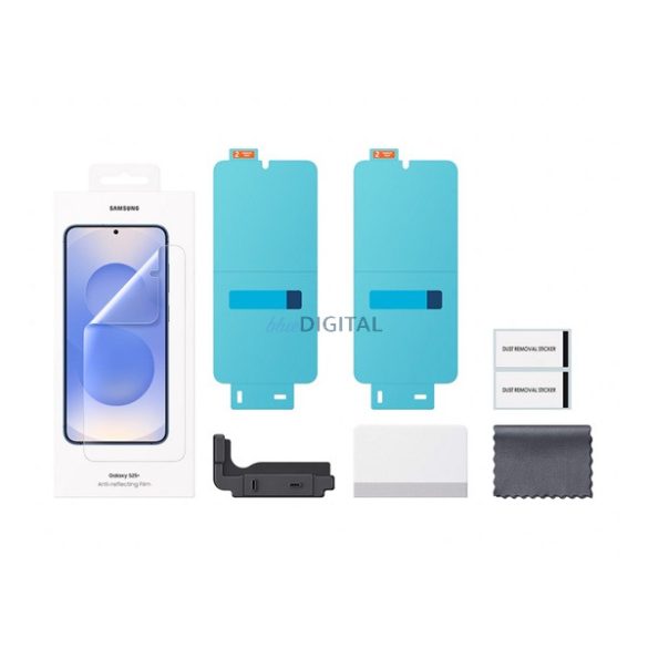 SAMSUNG ecran protector film 2pcs (anti-orbire, ștergeți, afișaj extern + bezel) pentru Samsung Galaxy S25 Plus (SM-S936)