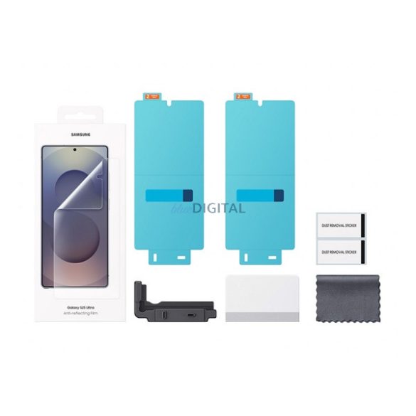 SAMSUNG ecran protector film 2pcs (anti-orbire, ștergeți, afișaj extern + bezel) pentru Samsung Galaxy S25 Ultra (SM-S938)