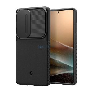 SPIGEN OPTIK ARMOR silicon protector de telefon (protector de cameră) BLACK Samsung Galaxy S25 Ultra (SM-S938)