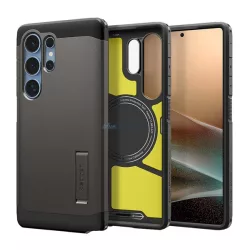   HUSĂ! - SPIGEN TOUGH ARMOR MAG plastic protector de telefon (rezistent la șocuri, anti-reflexie, MagSafe) MARO Samsung Galaxy S25 Ultra (SM-S938)