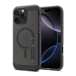   HUSĂ! - SPIGEN TOUGH ARMOR MAG T plastic telefon protector (rezistent la șocuri, anti-reflexie, MagSafe, mat) BLACK Apple iPhone 16 Pro Max