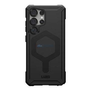 UAG ESSENTIAL silicon telefon protector (rezistență ridicată la impact, pernă de aer toc, MagSafe) BLACK Samsung Galaxy S25 Ultra (SM-S938)