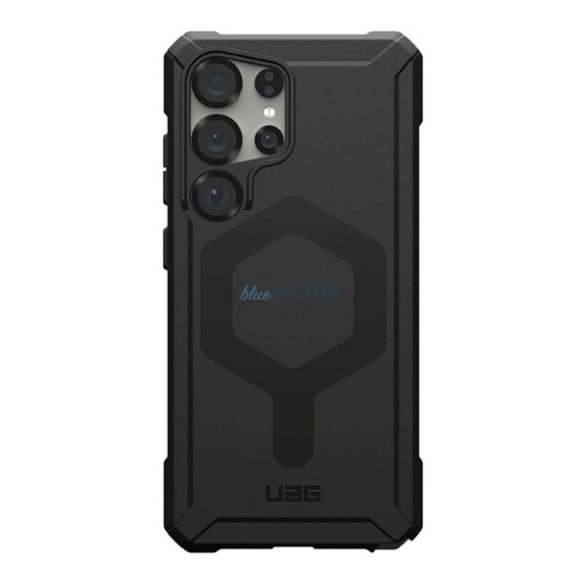 UAG ESSENTIAL silicon telefon protector (rezistență ridicată la impact, pernă de aer toc, MagSafe) BLACK Samsung Galaxy S25 Ultra (SM-S938)