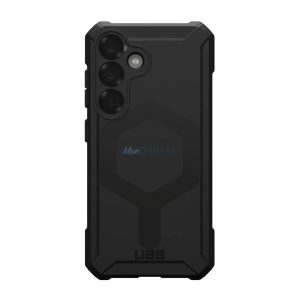 UAG ESSENTIAL silicon telefon protector (rezistență ridicată la impact, pernă de aer toc, MagSafe) BLACK Samsung Galaxy S25 (SM-S931)