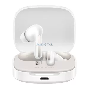 XIAOMI REDMI BUDS 6 căști bluetooth STAR (v5.4, TWS, anulare activă a zgomotului, microfon + încărcător) ALB