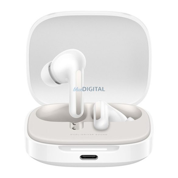 XIAOMI REDMI BUDS 6 căști bluetooth STAR (v5.4, TWS, anulare activă a zgomotului, microfon + încărcător) ALB