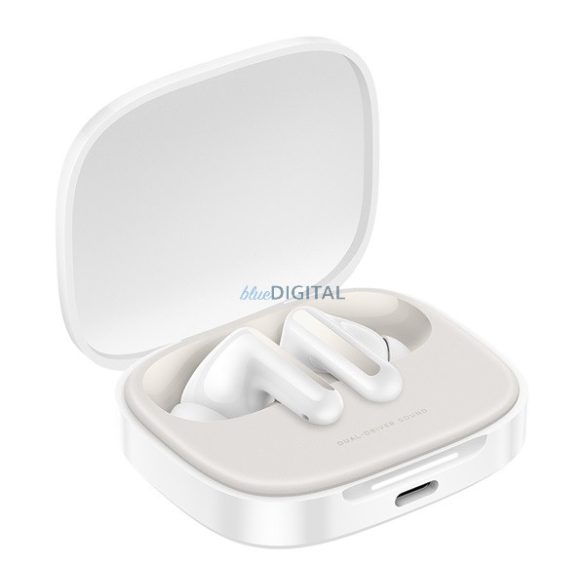 XIAOMI REDMI BUDS 6 căști bluetooth STAR (v5.4, TWS, anulare activă a zgomotului, microfon + încărcător) ALB