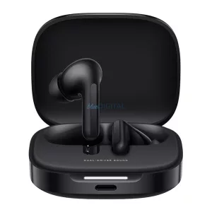 XIAOMI REDMI BUDS 6 căști bluetooth Stereo (v5.4, TWS, anulare activă a zgomotului, microfon + încărcător) NEGRU