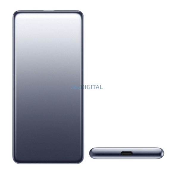 XIAOMI ULTRA SLIM încărcător de urgență cu priză Type-C (5000mAh, 20W, încărcător rapid) NEGRU