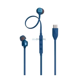   JBL T310C Căști stereo (Type-C, control volum, buton de înregistrare, cablu plat)