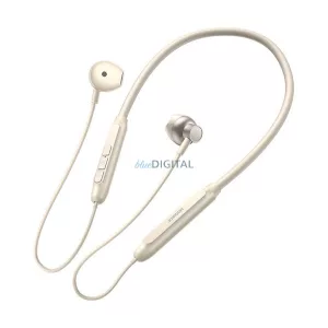 JOYROOM căști bluetooth STAREO (V5.4, bandă pentru gât, microfon, IP54 rezistent la apă, SPORT) ALB