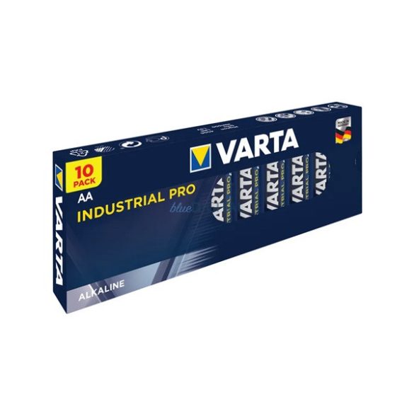 VARTA INDUSTRIAL PRO baterie de lungă durată (AA, R6, 1.5V, alcalină) 10 buc/pachet