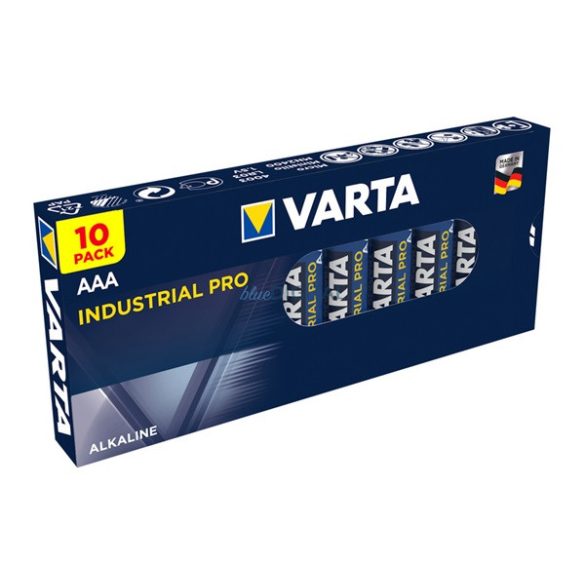 VARTA INDUSTRIAL PRO baterie de lungă durată (AAA, R3, 1.5V, alcalină) 10 buc/pachet