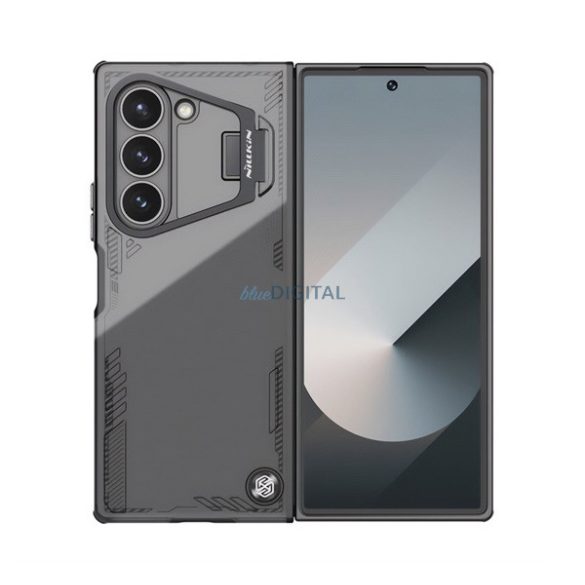 NILLKIN ICEBLADE FOLD silicon telefon protector (rezistent la șocuri, protector de cameră, MagSafe) BLACK Samsung Galaxy Z Fold6 (SM-F956)