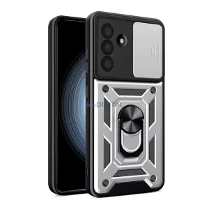 HUSĂ! - Protector de telefon din silicon Defender (rezistent la șocuri, inel de reținere, protector pentru cameră) EZÜST Samsung Galaxy A36 5G (SM-A366)