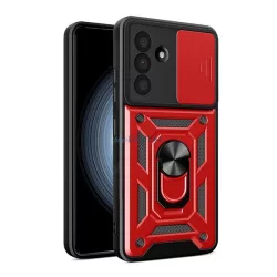   HUSĂ! - Protector de telefon din silicon Defender (rezistent la șocuri, inel de reținere, protector pentru cameră) PIROS Samsung Galaxy A36 5G (SM-A366)