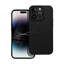   HUSĂ! - Protecție din plastic pentru telefon (respirabilă, cu găuri, protecție cameră) BLACK Samsung Galaxy A36 5G (SM-A366)