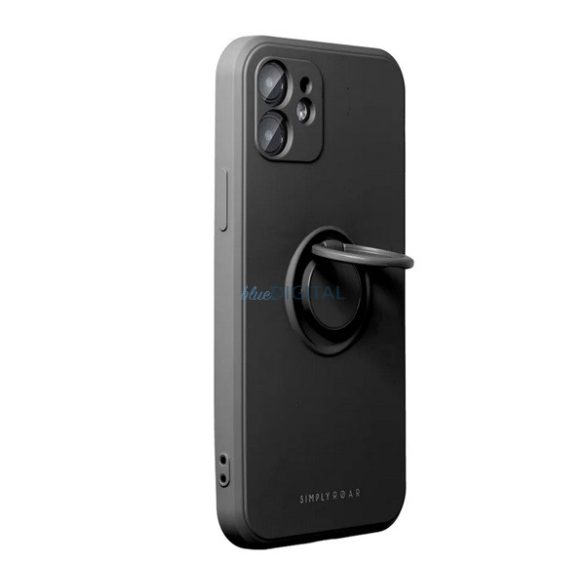 ROAR AMBER silicon telefon protector (magnetic, camera de protecție) BLACK Samsung Galaxy A56 5G (SM-A566)