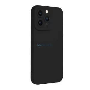 HUSĂ! - ROAR LUNA silicon protector de telefon (ultra-subțire, mat, protecția camerei, wireless) BLACK Samsung Galaxy A36 5G (SM-A366)