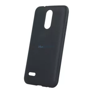 HUSĂ! - Capac de telefon din silicon (mat) BLACK Motorola Moto G15
