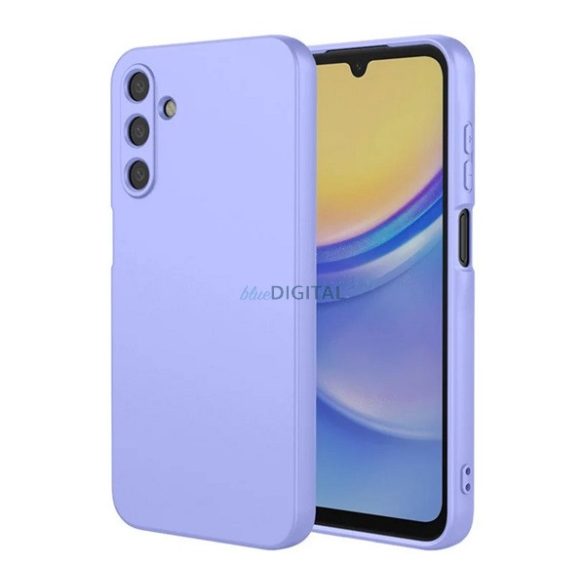 Husă siliconică pentru telefon (mată) LILA Samsung Galaxy A56 5G (SM-A566)