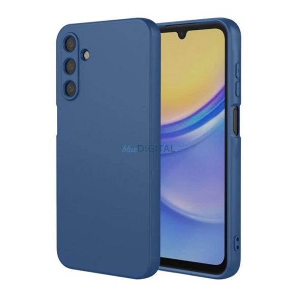 Silicon protector de telefon (mat) CUTTING BLUE Samsung Galaxy A56 5G (SM-A566)