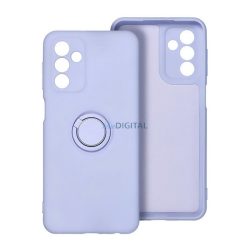   Silicon protector de telefon (inel de montare, microfibră pluș interior, magnetic, protector de cameră) LILA Samsung Galaxy A26 5G (SM-A266)