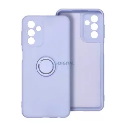   HUSĂ! - Silicon protector de telefon (inel de montare, microfibră pluș interior, magnetic, protector de cameră) LILA Samsung Galaxy A36 5G (SM-A366)