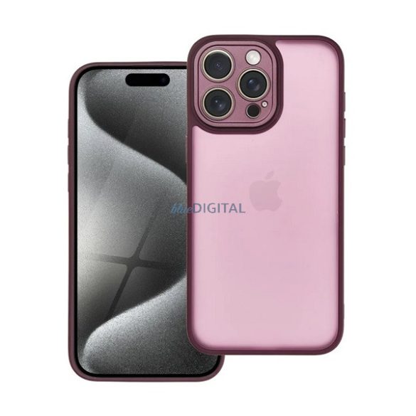 Silicon protector pentru telefon (rezistent la șocuri, spate acrilic, protector pentru cameră) LILA Samsung Galaxy A56 5G (SM-A566)