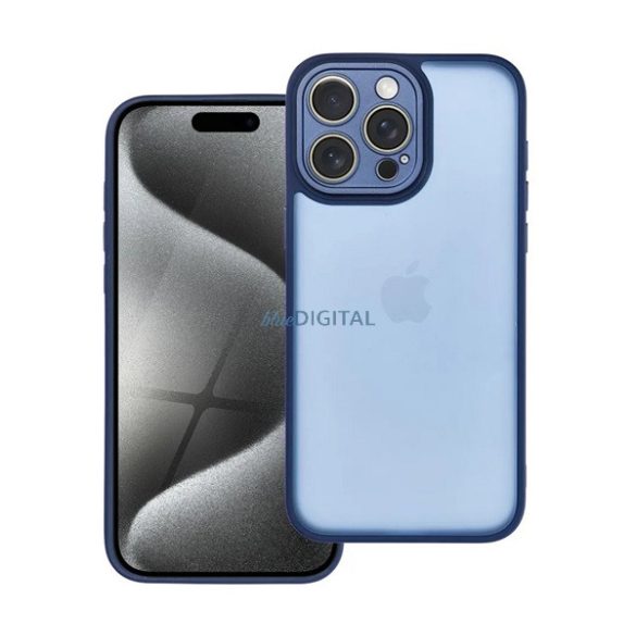 Silicon protector de telefon (rezistent la șocuri, spate acrilic, protector de cameră) CUTTING BLUE Samsung Galaxy A36 5G (SM-A366)